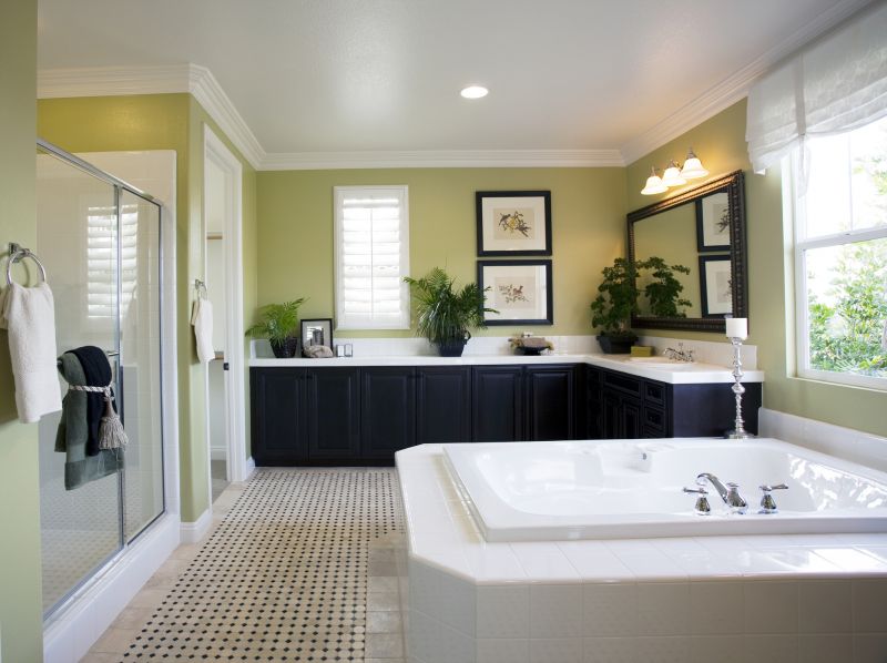 Bathroom with Large Format Tiles